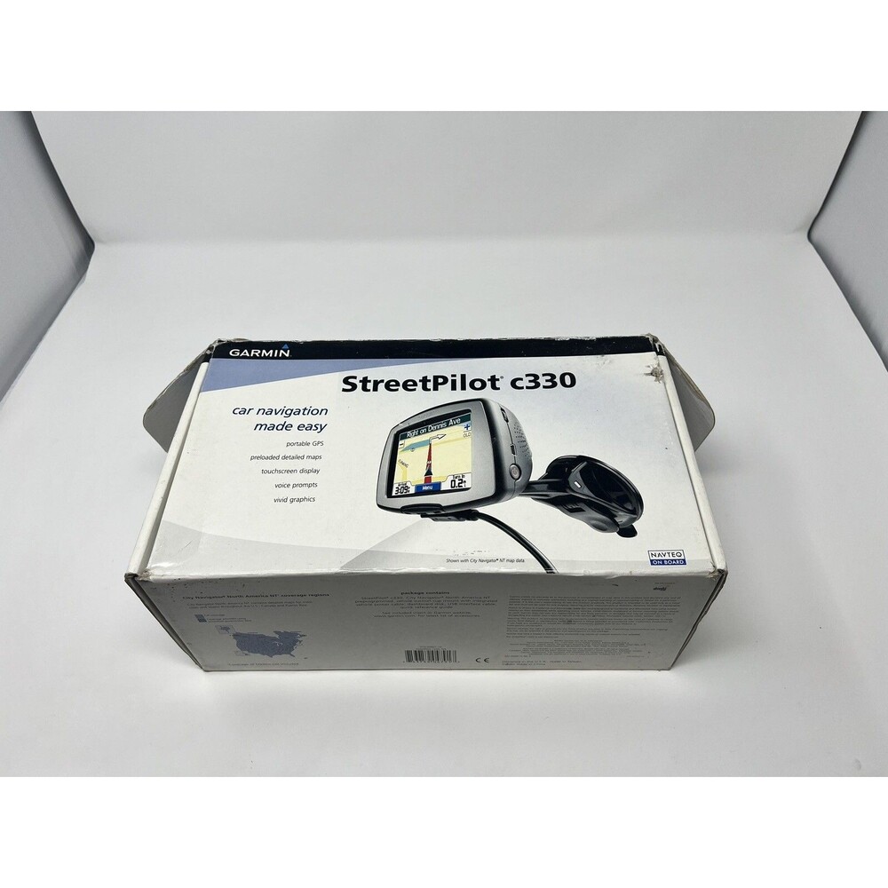 Garmin StreetPilot c330 Automotive GPS Navigator - Works w/ Power Cord